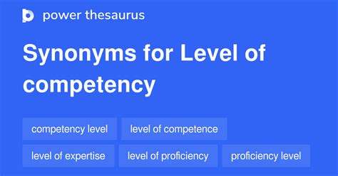 synonyms of competence|COMPETENCE .